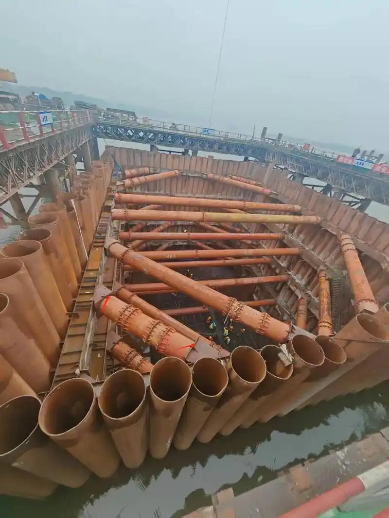 临沂蒙阴县钢管桩